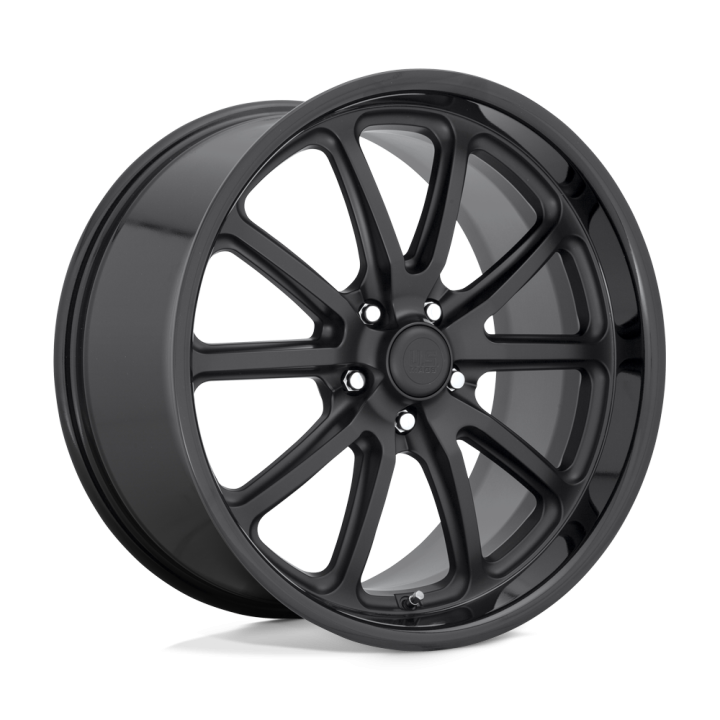 Felga aluminiowa U123 RAMBLER Gloss Black Matte Black US MAGS 11.0x22 ET18 5x127