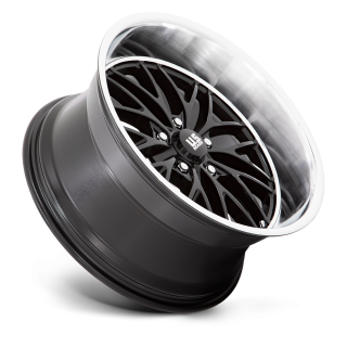 Felga aluminiowa U138 SANTA CRUZ Gloss Black W/ Diamond Cut Lip US MAGS 10.0x20 ET6 5x127 - ujęcie 2