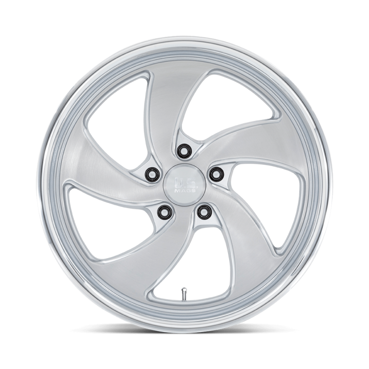 Felga aluminiowa U134 DESPERADO Silver Brushed Face Milled Diamond Cut Lip US MAGS 9.5x20 ET1 5x127 L - ujęcie 3