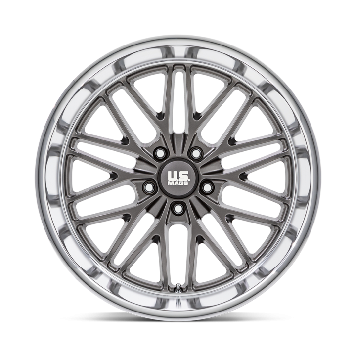 Felga aluminiowa U139 SANTA CRUZ Anthracite W/ Diamond Cut Lip US MAGS 10.0x20 ET6 5x127 - ujęcie 2
