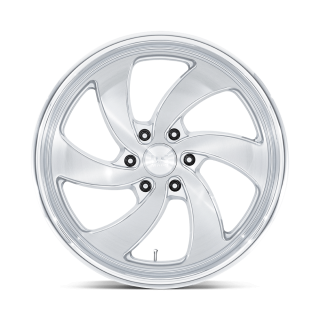 Felga aluminiowa U134 DESPERADO Silver Brushed Face Milled Diamond Cut Lip US MAGS 9.0x22 ET25 6x139.7 R - ujęcie 2