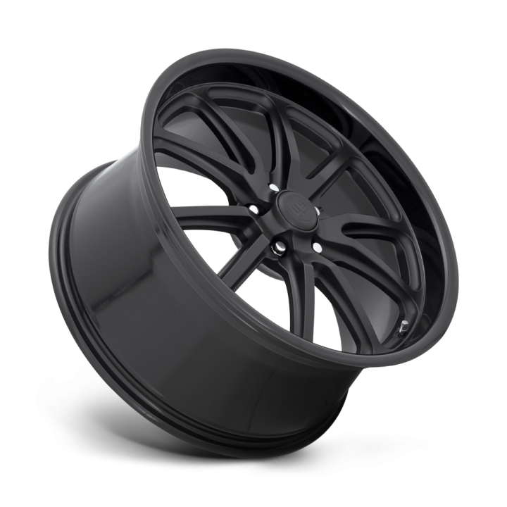 Felga aluminiowa U123 RAMBLER Gloss Black Matte Black US MAGS 9.0x22 ET1 5x127 - ujęcie 2