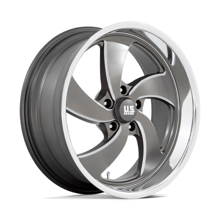 Felga aluminiowa U133 DESPERADO Anthracite Milled Diamond Cut Lip US MAGS 8.0x20 ET1 5x127 L