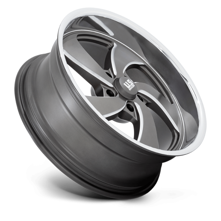 Felga aluminiowa U133 DESPERADO Anthracite Milled Diamond Cut Lip US MAGS 8.0x20 ET1 5x127 L - ujęcie 2
