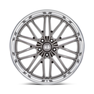 Felga aluminiowa U139 SANTA CRUZ Anthracite W/ Diamond Cut Lip US MAGS 9.0x22 ET15 5x127 - ujęcie 2