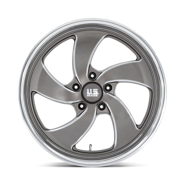 Felga aluminiowa U133 DESPERADO Anthracite Milled Diamond Cut Lip US MAGS 8.0x20 ET1 5x127 R - ujęcie 3
