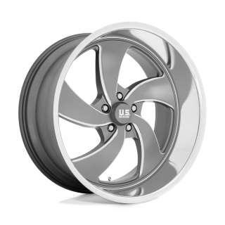 Felga aluminiowa U133 DESPERADO Anthracite Milled Diamond Cut Lip US MAGS 8.5x22 ET1 5x127 R