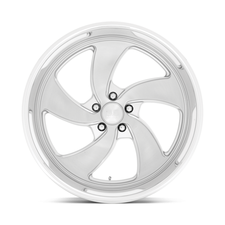 Felga aluminiowa U134 DESPERADO Silver Brushed Face Milled Diamond Cut Lip US MAGS 8.5x22 ET1 5x127 R - ujęcie 2