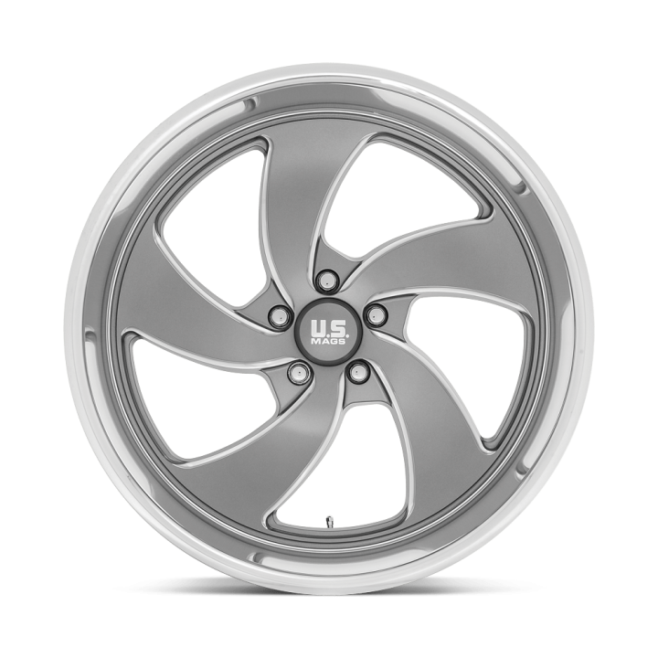Felga aluminiowa U133 DESPERADO Anthracite Milled Diamond Cut Lip US MAGS 8.5x22 ET1 5x127 R - ujęcie 2