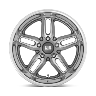 Felga aluminiowa U129 CTEN Matte Gun Metal Milled US MAGS 8.5x22 ET1 5x127 - ujęcie 2