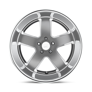 Felga aluminiowa U118 HUSTLER Matte Gun Metal US MAGS 9.0x22 ET1 5x127 - ujęcie 2