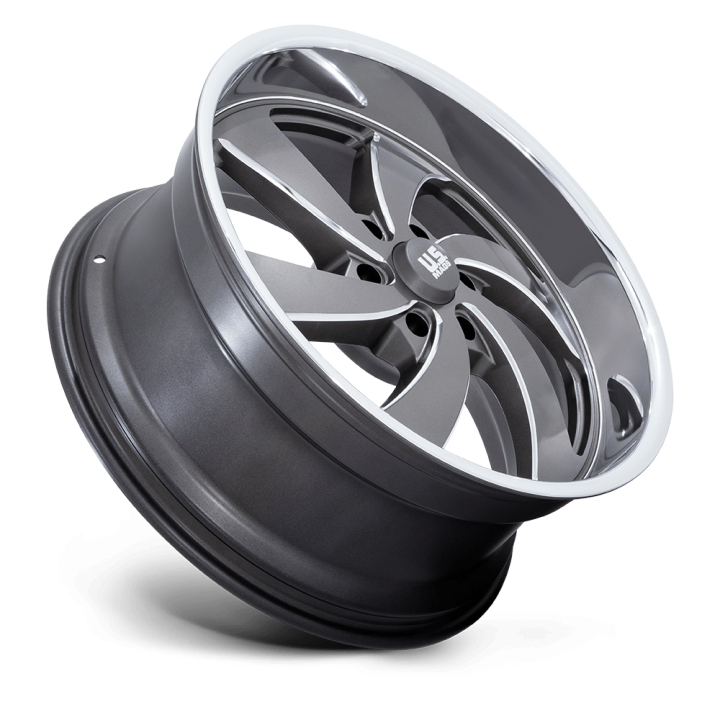 Felga aluminiowa U133 DESPERADO Anthracite Milled Diamond Cut Lip US MAGS 10.0x22 ET25 6x139.7 R - ujęcie 2