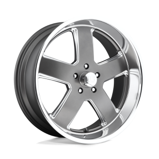 Felga aluminiowa U118 HUSTLER Matte Gun Metal US MAGS 8.0x20 ET1 5x127