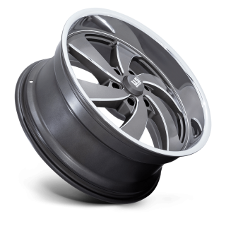 Felga aluminiowa U133 DESPERADO Anthracite Milled Diamond Cut Lip US MAGS 10.0x22 ET25 6x139.7 L - ujęcie 2