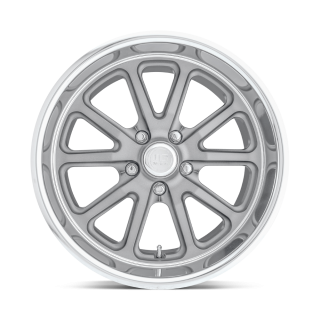 Felga aluminiowa U111 RAMBLER Textured Gray W/ Diamond Cut Lip US MAGS 7.0x18 ET1 5x127 - ujęcie 2