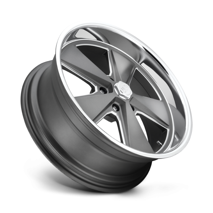 Felga aluminiowa U120 ROADSTER Matte Gun Metal Machined US MAGS 8.0x18 ET1 5x114.3 - ujęcie 3