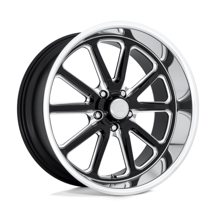 Felga aluminiowa U117 RAMBLER Gloss Black Milled US MAGS 7.0x18 ET1 5x127