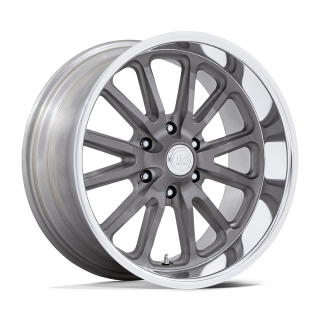 Felga aluminiowa UC145 RAMBLER 6 Matte Gunmetal Diamond Cut Lip US MAGS 8.0x20 ET1 6x139.7