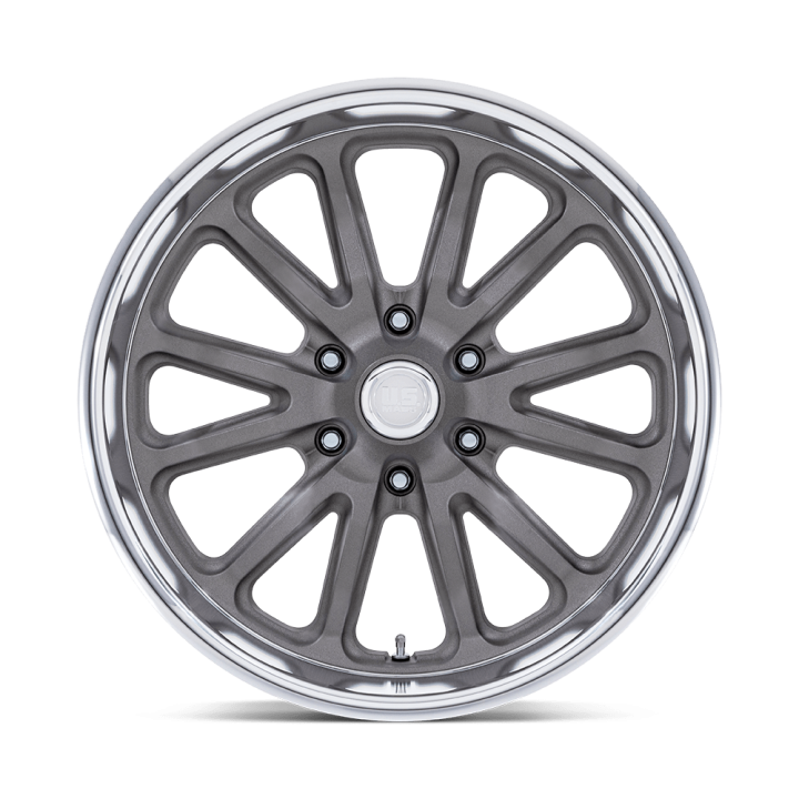 Felga aluminiowa UC145 RAMBLER 6 Matte Gunmetal Diamond Cut Lip US MAGS 9.5x20 ET1 6x139.7 - ujęcie 3