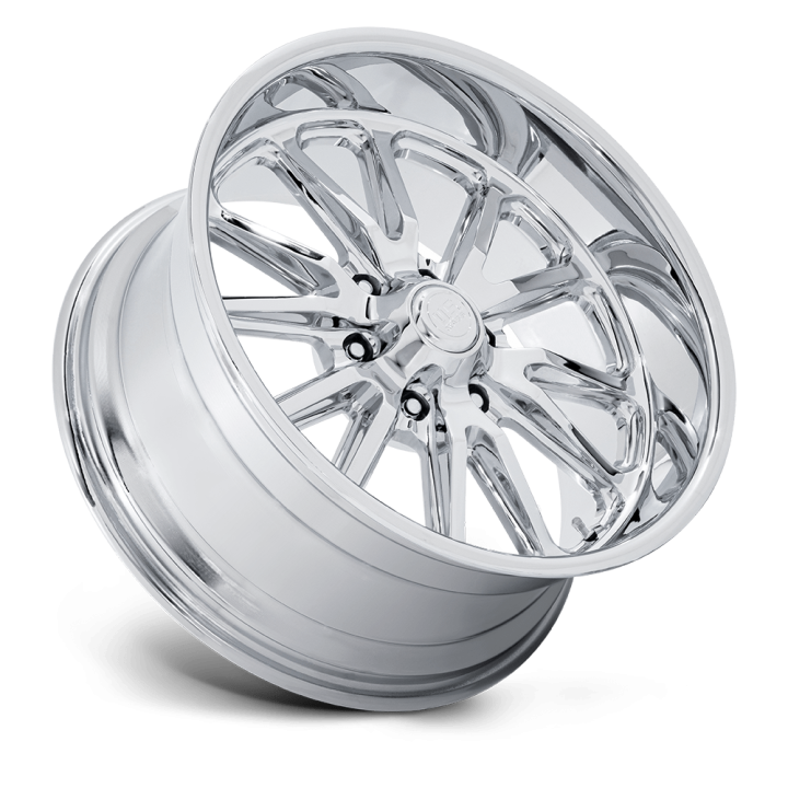 Felga aluminiowa UC145 RAMBLER 6 Chrome Plated US MAGS 8.0x20 ET1 6x139.7 - ujęcie 3