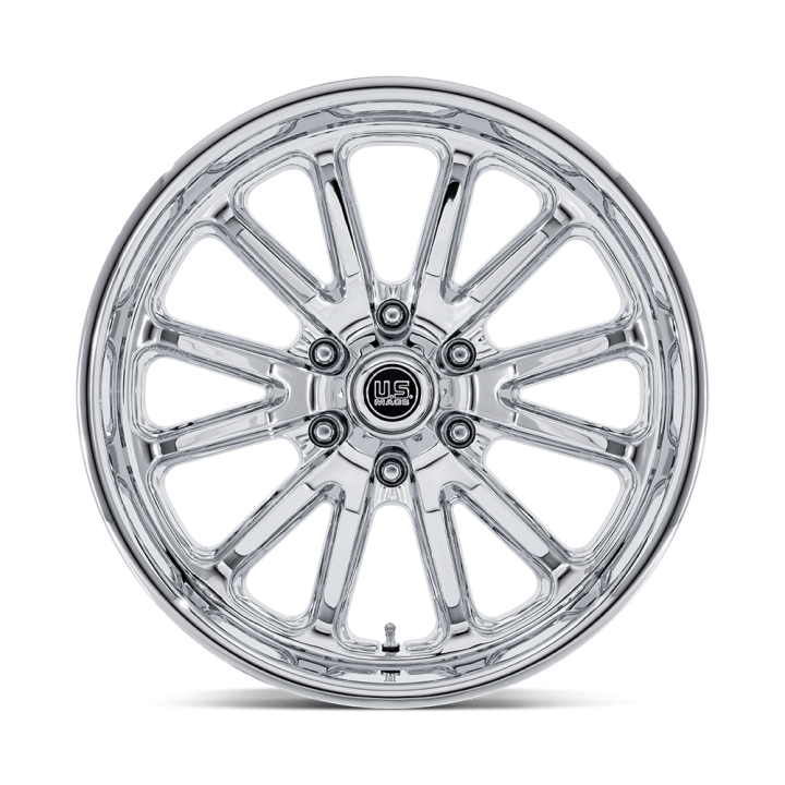 Felga aluminiowa UC145 RAMBLER 6 Chrome Plated US MAGS 9.5x20 ET1 6x139.7 - ujęcie 2