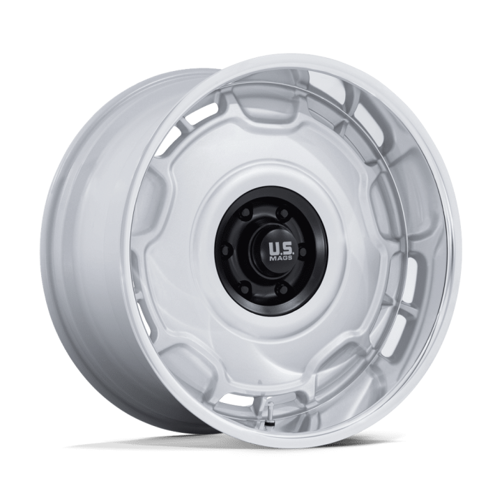 Felga aluminiowa UC146 ARLINGTON Silver Matte Black Center W/ Diamond Cut Lip US MAGS 8.5x20 ET1 6x139.7