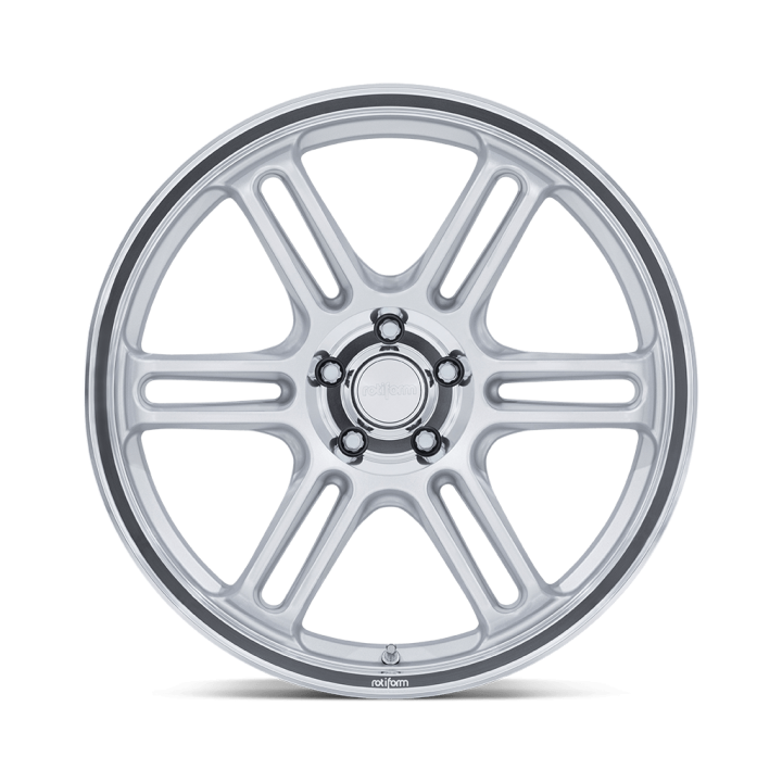 Felga aluminiowa RC209 RPS Matte Silver With Diamond Cut Lip ROTIFORM 9.5x20 ET35 5x114.3 - ujęcie 4
