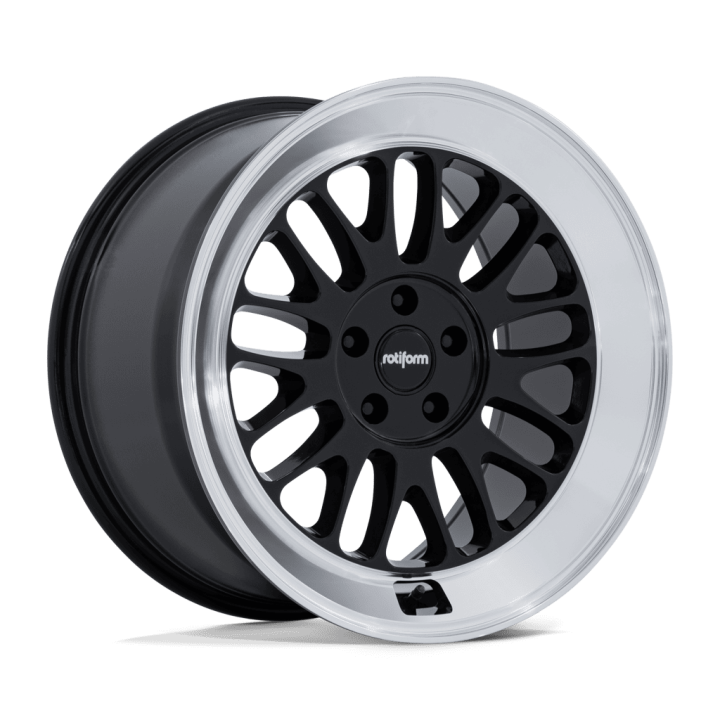 Felga aluminiowa RC214 SCP Gloss Black With Diamond Cut Lip ROTIFORM 8.5x18 ET22 5x114.3