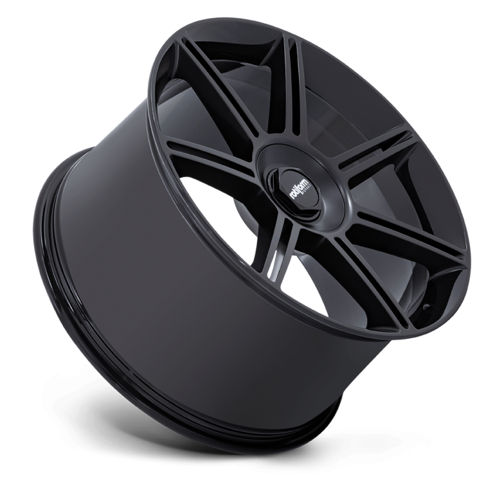 Felga aluminiowa FRA Gloss Black With M-black Spokes Rotiform 10.0x22 ET56 5x130 - ujęcie 2