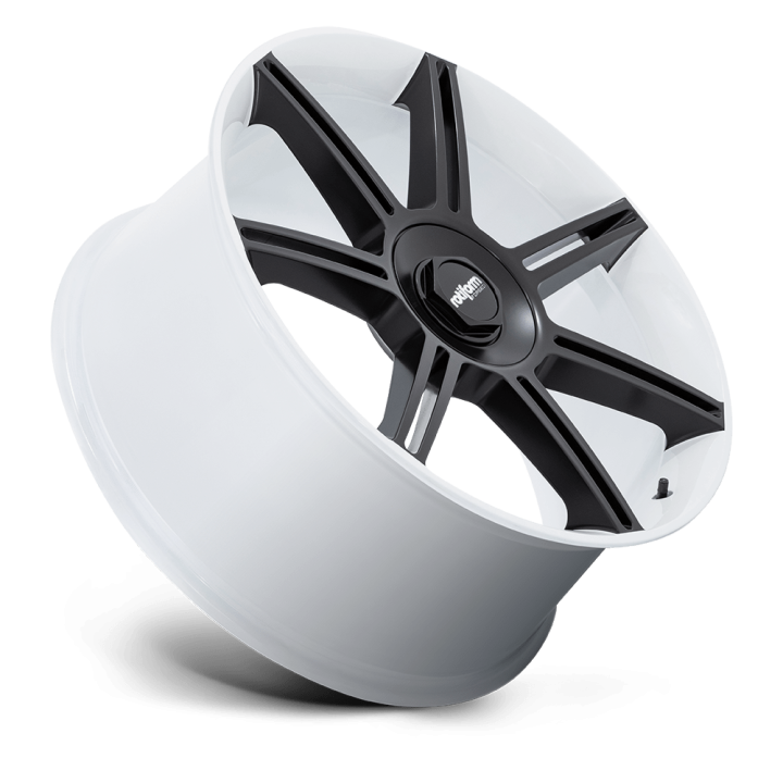 Felga aluminiowa FRA Gloss White With M-black Spokes Rotiform 10.0x22 ET56 5x130 - ujęcie 3