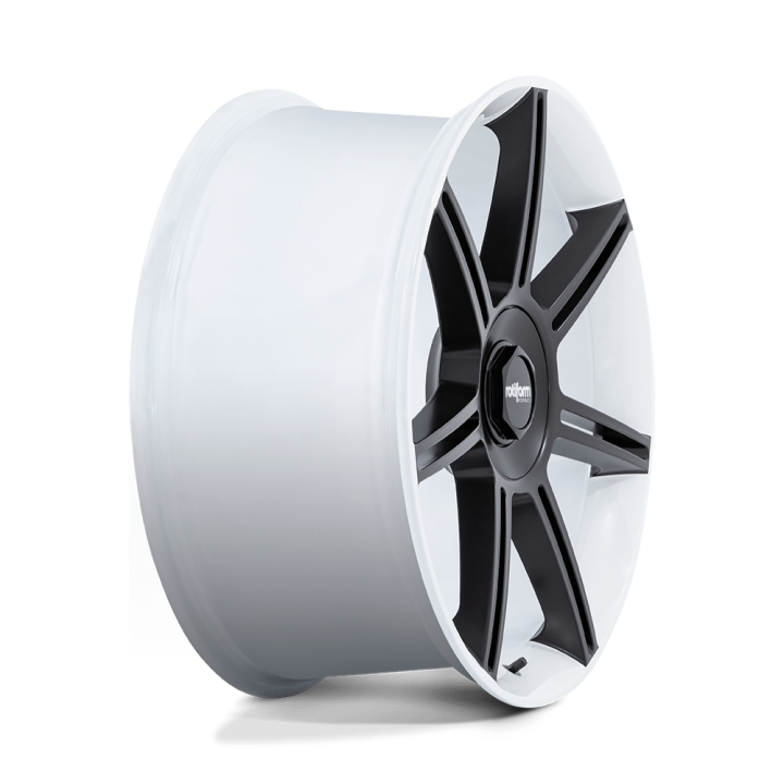 Felga aluminiowa FRA Gloss White With M-black Spokes Rotiform 10.0x22 ET56 5x130 - ujęcie 4