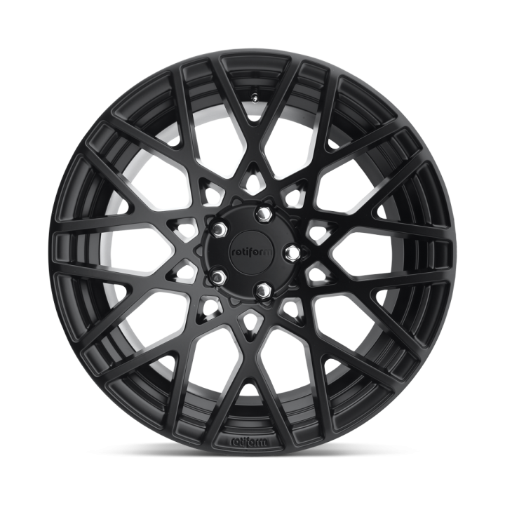 Felga aluminiowa R112 BLQ Matte Black ROTIFORM 8.5x19 ET38 5x114.3 - ujęcie 4