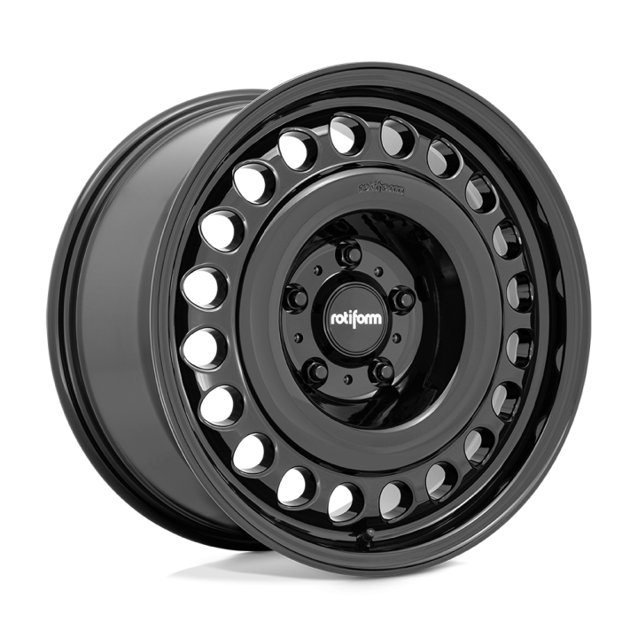 Felga aluminiowa R191 STL Gloss Black ROTIFORM 9.0x17 ET0 6x135