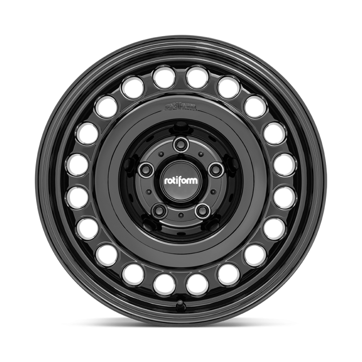 Felga aluminiowa R191 STL Gloss Black ROTIFORM 9.0x17 ET0 6x135 - ujęcie 3