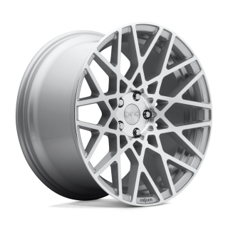 Felga aluminiowa R110 BLQ Gloss Silver Machined ROTIFORM 8.5x19 ET38 5x114.3