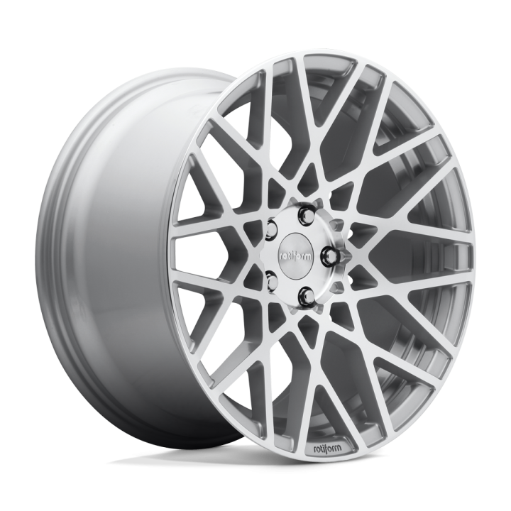 Felga aluminiowa R110 BLQ Gloss Silver Machined ROTIFORM 8.5x19 ET38 5x114.3