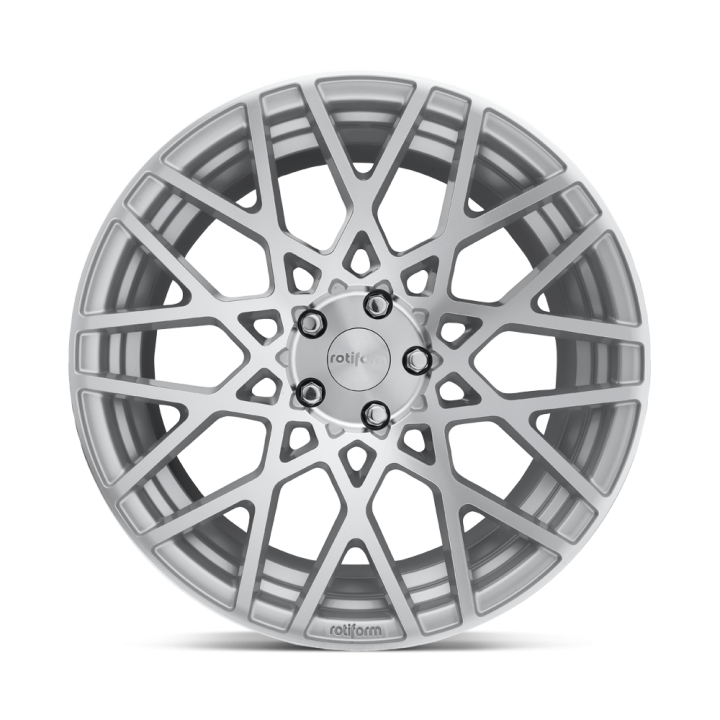 Felga aluminiowa R110 BLQ Gloss Silver Machined ROTIFORM 8.5x19 ET38 5x114.3 - ujęcie 4