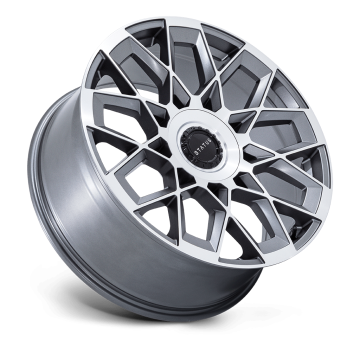 Felga aluminiowa ST005 MATRIX Anthracite Mirrored STATUS 10.0x24 ET30 6x139.7 - ujęcie 2