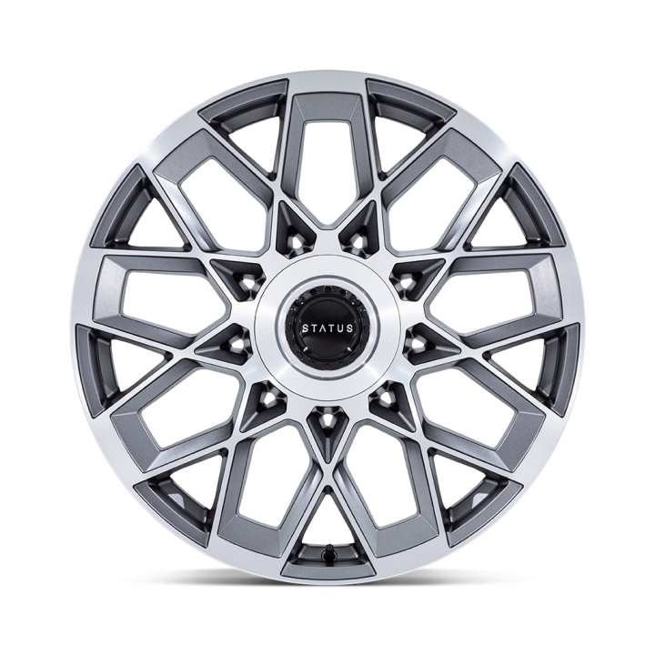 Felga aluminiowa ST005 MATRIX Anthracite Mirrored STATUS 10.0x24 ET30 6x139.7 - ujęcie 3
