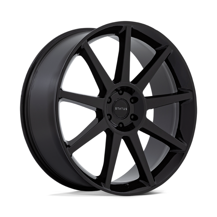 Felga aluminiowa MAMMOTH Gloss Black STATUS 10.0x26 ET30 6x135