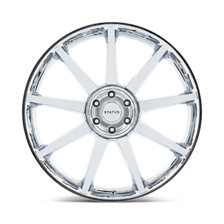 Felga aluminiowa MAMMOTH Chrome STATUS 10.0x26 ET30 6x135 - ujęcie 2