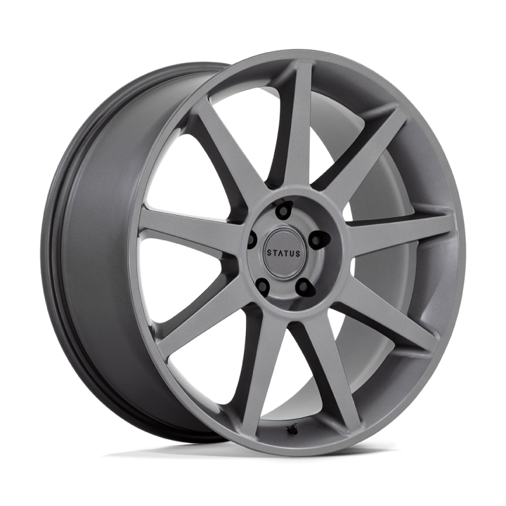 Felga aluminiowa MAMMOTH Matte Anthracite STATUS 9.5x22 ET30 5x114.3