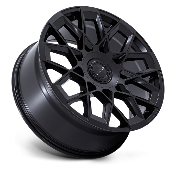 Felga aluminiowa ST005 MATRIX Matte Black STATUS 9.5x22 ET20 5x120 - ujęcie 3