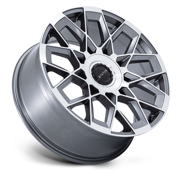 Felga aluminiowa ST005 MATRIX Anthracite Mirrored STATUS 9.5x22 ET30 5x127 - ujęcie 2
