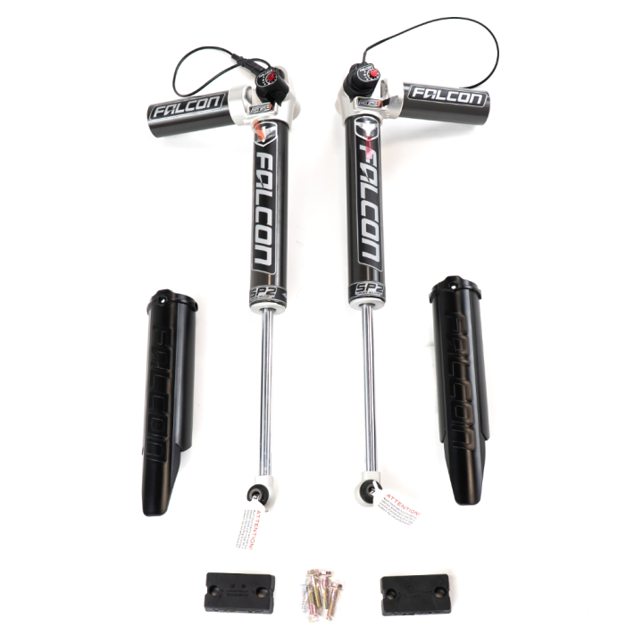 Amortyzatory przód TeraFlex Falcon Series SP2 3.5 aDapt e-Adjust Piggyback Lift 2-4,5" Benzyna