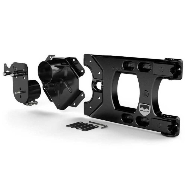 Rear adjustable relocation spare wheel ze reinforcement