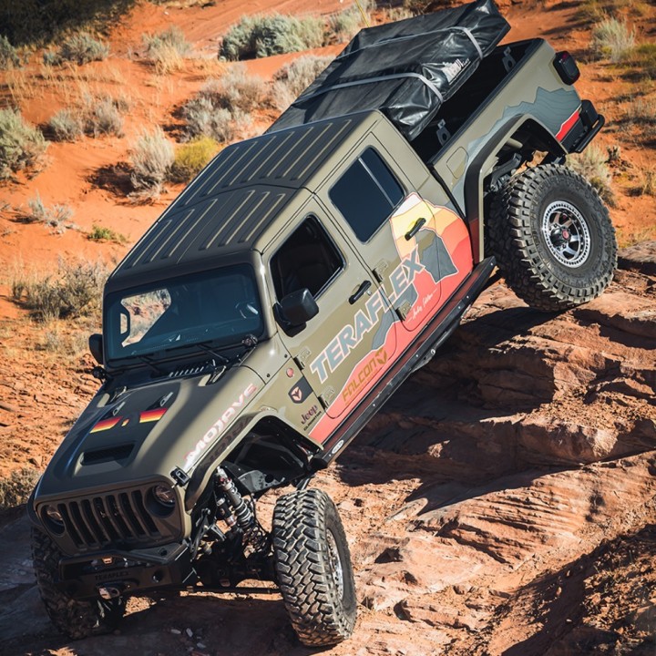 Poprzeczki na pakę TeraFlex do GLADIATOR JT | Szekla4x4