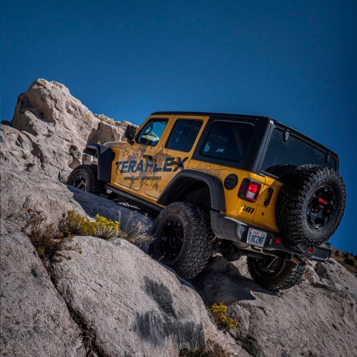 Zestaw przedłużeń odbojów 2" TeraFlex do Wrangler JL 2 Drzwi