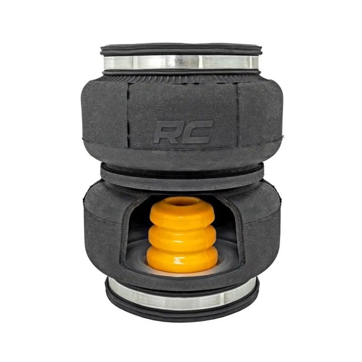 Zestaw pneumatyczny poziomujący zawieszenie tył z kompresorem Rough Country Lift 6" - ujęcie 4