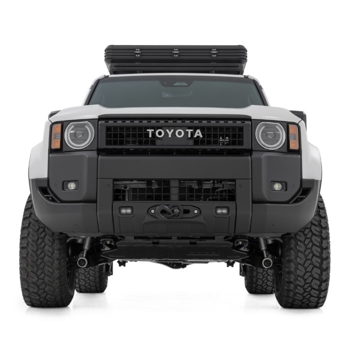 Płyta pod wyciągarkę FXS z oświetleniem amber LED Rough Country - ujęcie 3
